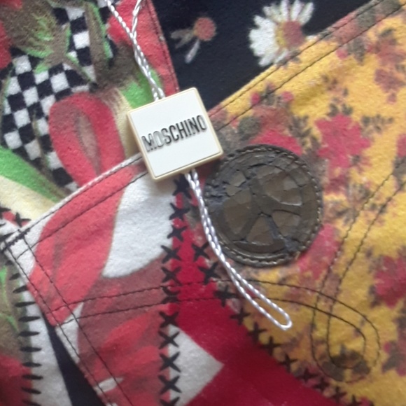 Pre Y2K, '90s vintage Moschino boho pencil skirt small - Picture 7 of 8